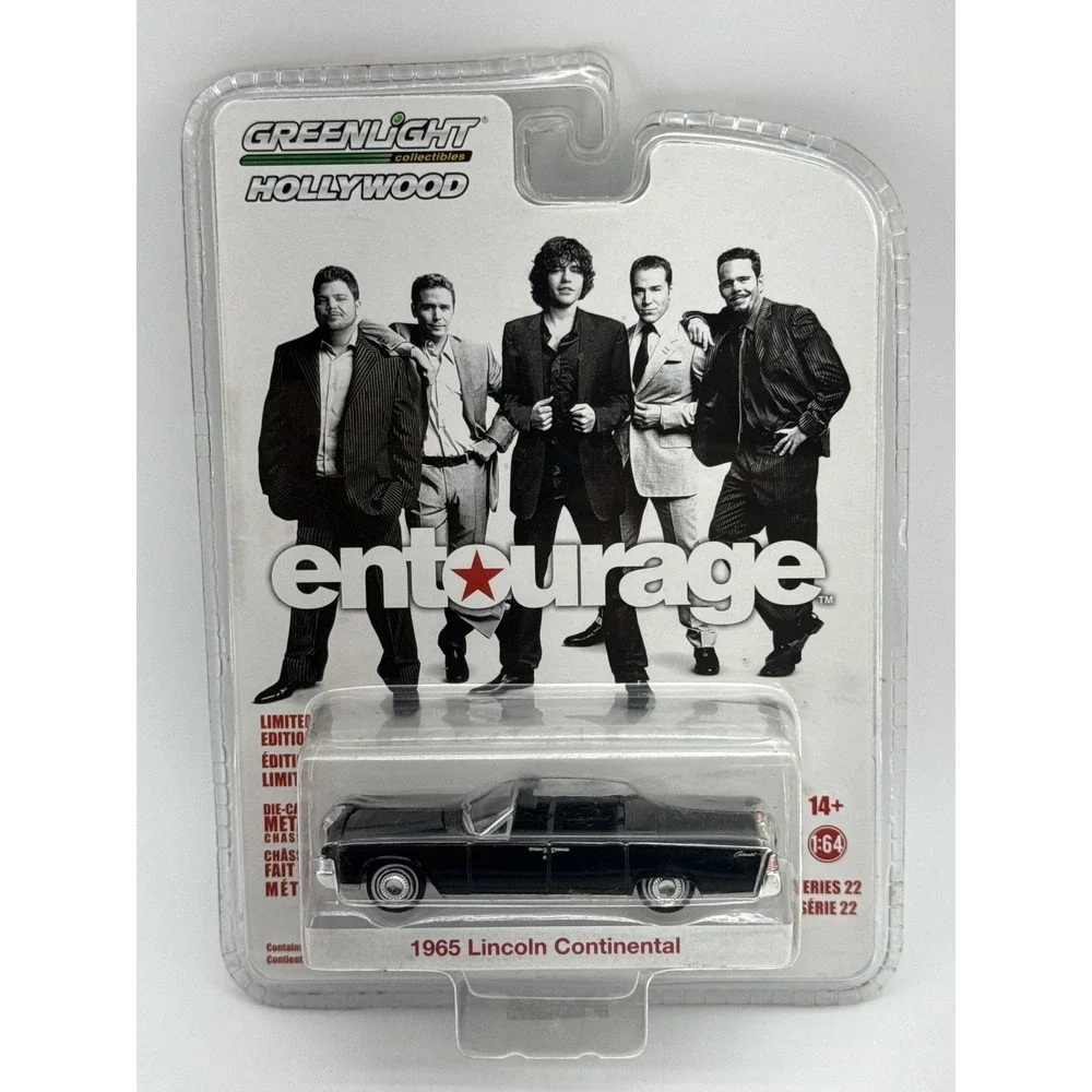 Greenlight Hollywood 1:64 Entourage 1:64 Diecast Car Black Metal
